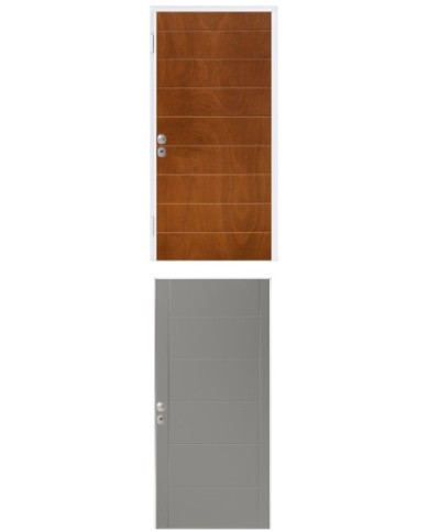 Porta blindata - Sicura White L800 X H2100 ( Apertura porta: Spinta a destra)