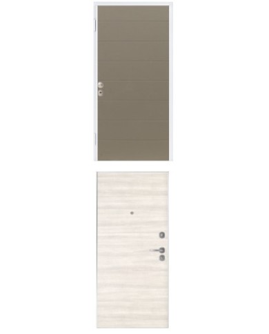 Porta blindata - Sicura White L800 X H2100 ( Apertura porta: Spinta a destra)