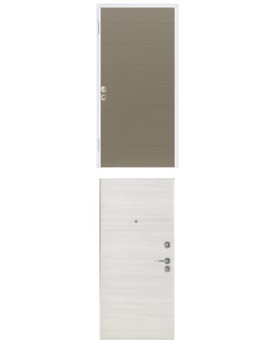 Porta blindata - Sicura White L800 X H2100 ( Apertura porta: Spinta a destra)