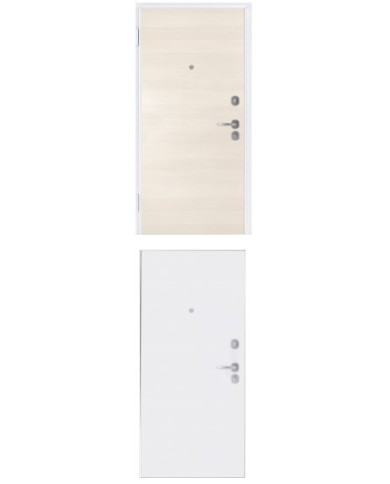 Porta blindata - Sicura White L800 X H2100 ( Apertura porta: Spinta a destra)