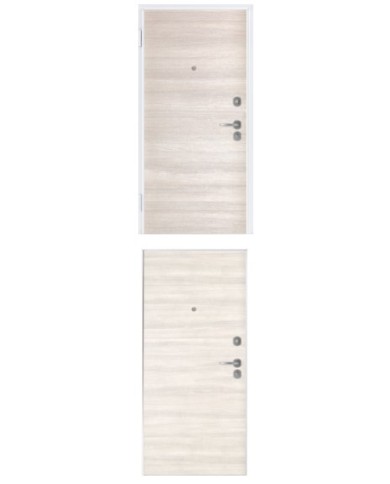 Porta blindata - Sicura White L800 X H2100 ( Apertura porta: Spinta a destra)