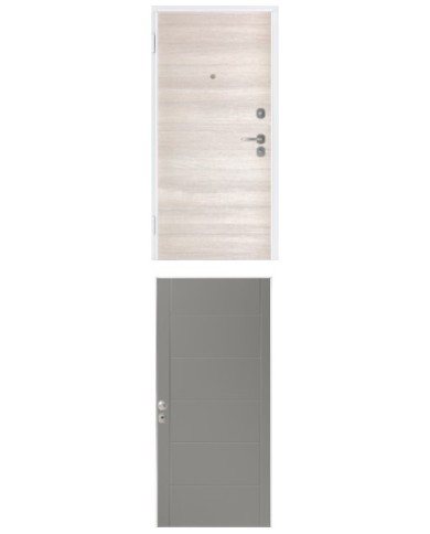 Porta blindata - Sicura White L800 X H2100 ( Apertura porta: Spinta a destra)