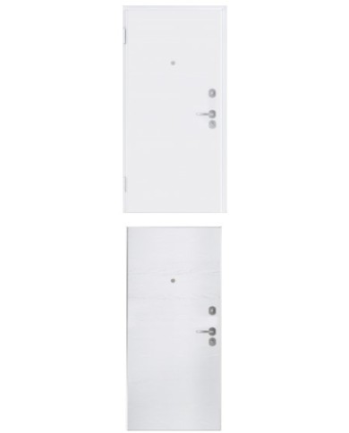 Porta blindata - Sicura White L800 X H2100 ( Apertura porta: Spinta a destra)