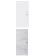 Porta blindata - Sicura White L800 X H2100 ( Apertura porta: Spinta a destra)