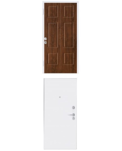 Porta blindata - Sicura White L800 X H2100 ( Apertura porta: Spinta a destra)