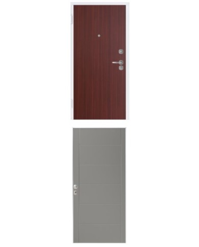 Porta blindata - Sicura White L800 X H2100 ( Apertura porta: Spinta a destra)