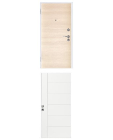 Porta blindata - Sicura White L800 X H2100 ( Apertura porta: Spinta a destra)