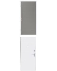 Porta blindata - Sicura White L800 X H2100 ( Apertura porta: Spinta a destra)