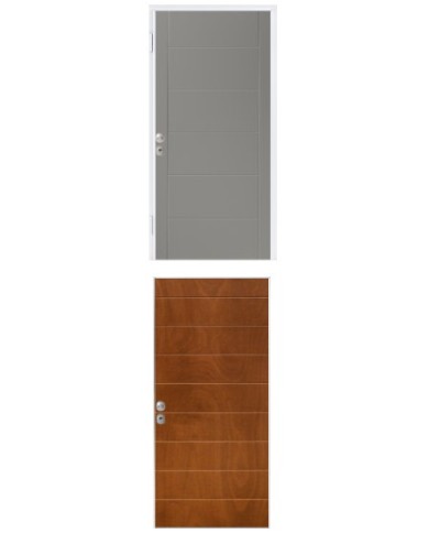 Porta blindata - Sicura White L800 X H2100 ( Apertura porta: Spinta a destra)