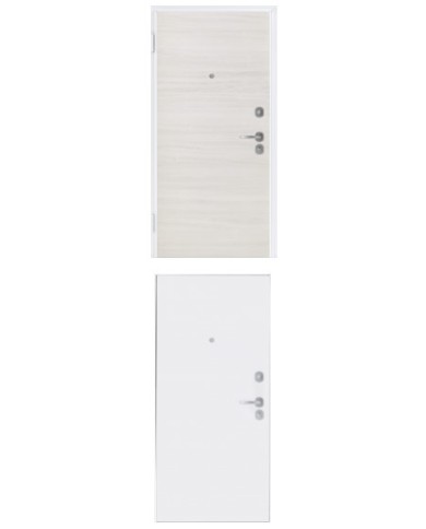 Porta blindata - Sicura White L800 X H2100 ( Apertura porta: Spinta a destra)