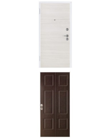 Porta blindata - Sicura White L800 X H2100 ( Apertura porta: Spinta a destra)