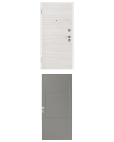 Porta blindata - Sicura White L800 X H2100 ( Apertura porta: Spinta a destra)