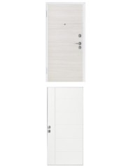 Porta blindata - Sicura White L800 X H2100 ( Apertura porta: Spinta a destra)