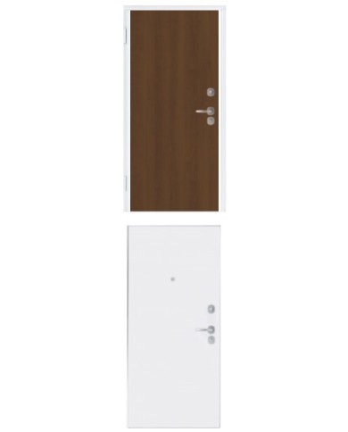 Porta blindata - Sicura White L800 X H2100 ( Apertura porta: Spinta a destra)