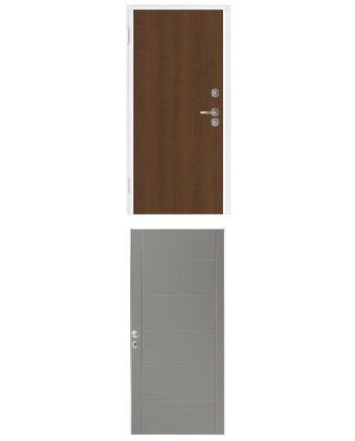 Porta blindata - Sicura White L800 X H2100 ( Apertura porta: Spinta a destra)