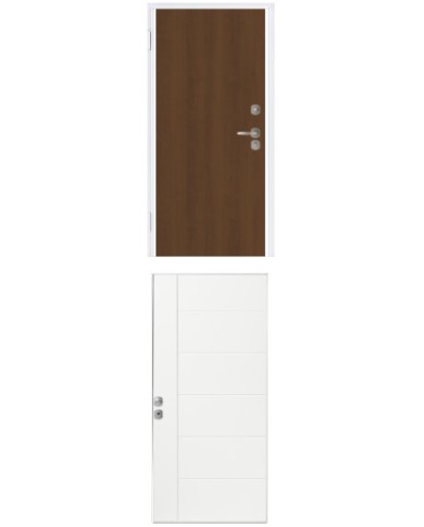 Porta blindata - Sicura White L800 X H2100 ( Apertura porta: Spinta a destra)