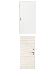 Porta blindata - Sicura White L800 X H2100 ( Apertura porta: Spinta a destra)