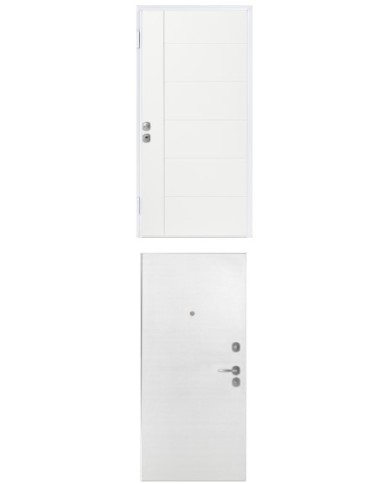 Porta blindata - Sicura White L800 X H2100 ( Apertura porta: Spinta a destra)