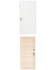 Porta blindata - Sicura White L800 X H2100 ( Apertura porta: Spinta a destra)