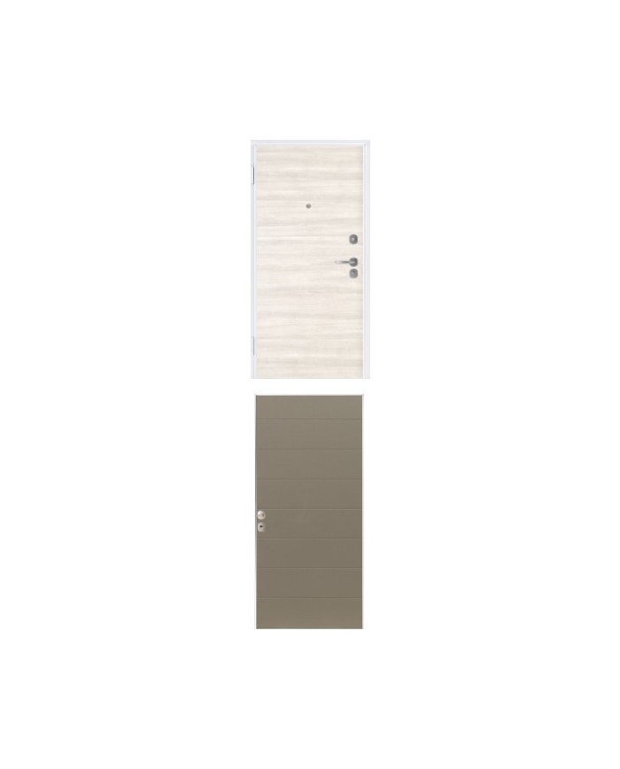 Porta blindata - Sicura White L800 X H2100 ( Apertura porta: Spinta a sinistra)