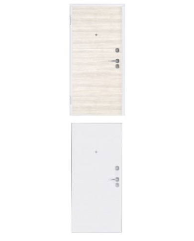 Porta blindata - Sicura White L800 X H2100 ( Apertura porta: Spinta a sinistra)