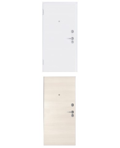 Porta blindata - Sicura White L800 X H2100 ( Apertura porta: Spinta a sinistra)