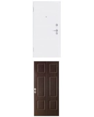 Porta blindata - Sicura White L800 X H2100 ( Apertura porta: Spinta a sinistra)