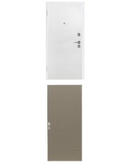 Porta blindata - Sicura White L800 X H2100 ( Apertura porta: Spinta a sinistra)