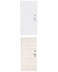 Porta blindata - Sicura White L800 X H2100 ( Apertura porta: Spinta a sinistra)