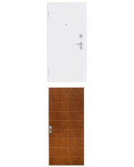 Porta blindata - Sicura White L800 X H2100 ( Apertura porta: Spinta a sinistra)