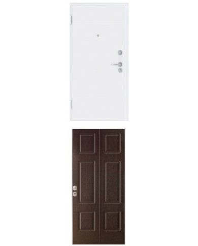 Porta blindata - Sicura White L800 X H2100 ( Apertura porta: Spinta a sinistra)