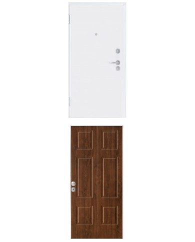 Porta blindata - Sicura White L800 X H2100 ( Apertura porta: Spinta a sinistra)