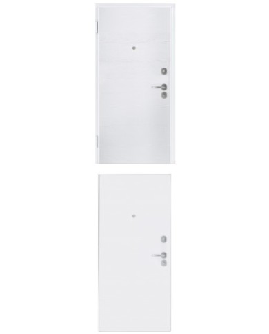 Porta blindata - Sicura White L800 X H2100 ( Apertura porta: Spinta a sinistra)