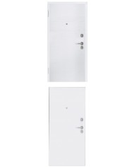 Porta blindata - Sicura White L800 X H2100 ( Apertura porta: Spinta a sinistra)