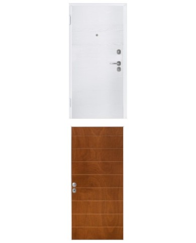 Porta blindata - Sicura White L800 X H2100 ( Apertura porta: Spinta a sinistra)