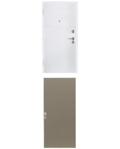 Porta blindata - Sicura White L800 X H2100 ( Apertura porta: Spinta a sinistra)