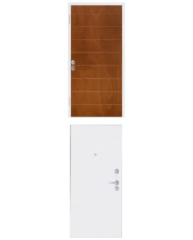 Porta blindata - Sicura White L800 X H2100 ( Apertura porta: Spinta a sinistra)