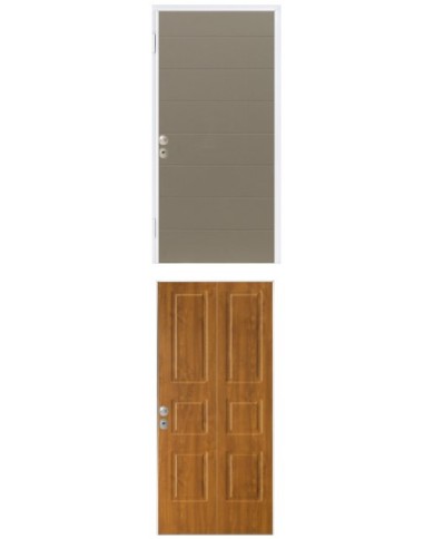 Porta blindata - Sicura White L800 X H2100 ( Apertura porta: Spinta a sinistra)