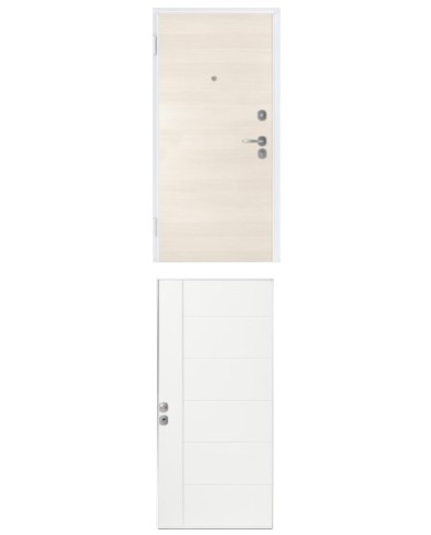 Porta blindata - Sicura White L800 X H2100 ( Apertura porta: Spinta a sinistra)