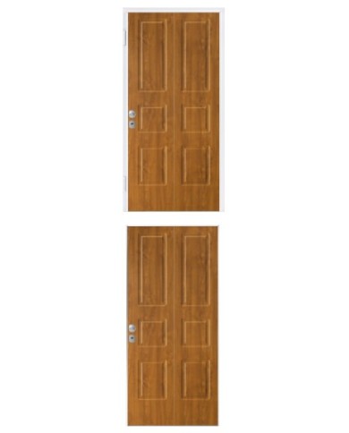 Porta blindata - Sicura White L800 X H2100 ( Apertura porta: Spinta a sinistra)