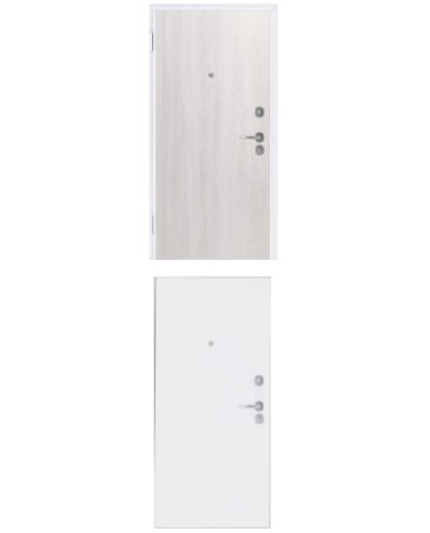 Porta blindata - Sicura White L800 X H2100 ( Apertura porta: Spinta a sinistra)