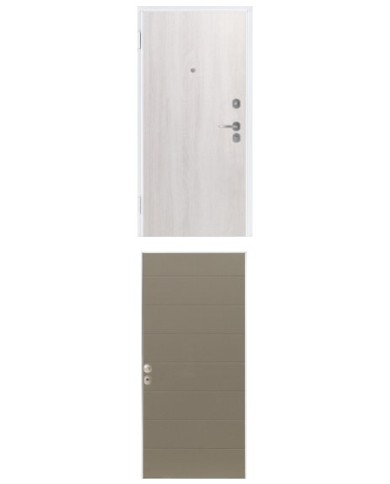 Porta blindata - Sicura White L800 X H2100 ( Apertura porta: Spinta a sinistra)