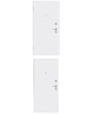 Porta blindata - Sicura White L800 X H2100 ( Apertura porta: Spinta a sinistra)