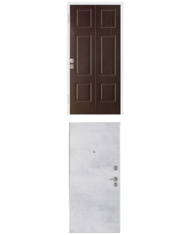 Porta blindata - Sicura White L800 X H2100 ( Apertura porta: Spinta a sinistra)