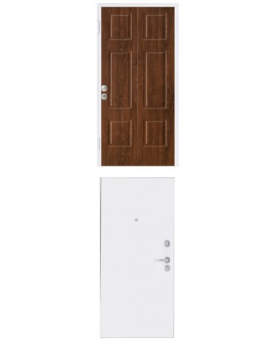 Porta blindata - Sicura White L800 X H2100 ( Apertura porta: Spinta a sinistra)