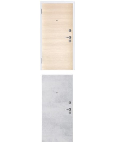 Porta blindata - Sicura White L800 X H2100 ( Apertura porta: Spinta a sinistra)