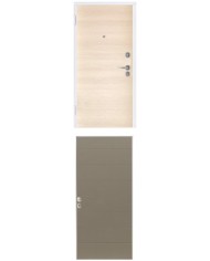 Porta blindata - Sicura White L800 X H2100 ( Apertura porta: Spinta a sinistra)