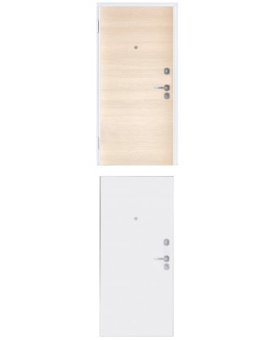 Porta blindata - Sicura White L800 X H2100 ( Apertura porta: Spinta a sinistra)