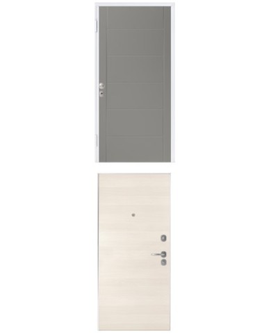 Porta blindata - Sicura White L800 X H2100 ( Apertura porta: Spinta a sinistra)