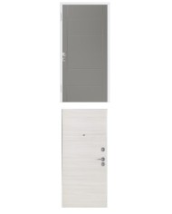 Porta blindata - Sicura White L800 X H2100 ( Apertura porta: Spinta a sinistra)